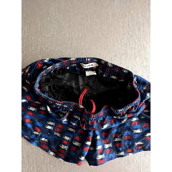 Timo Men's Swim Trunks Blue Size 30 Board Shorts Brand New - Picture 10 of 11